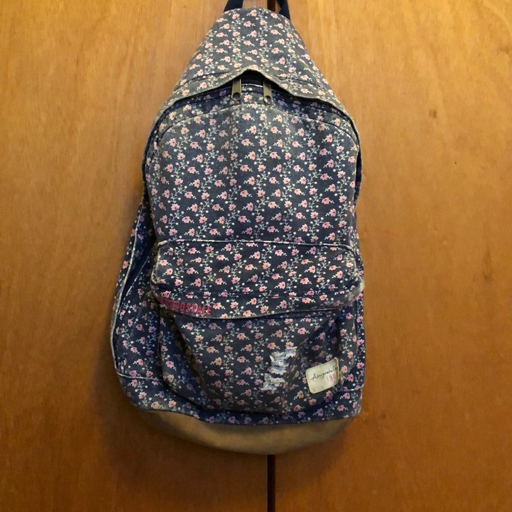 Aeropostale Flower Backpack